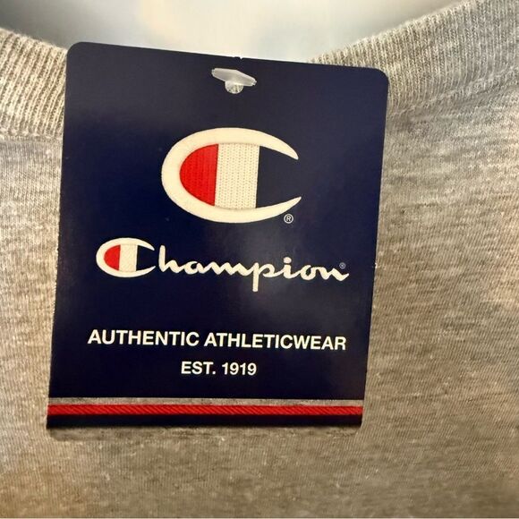 New with Tags Champion Men's Gray T-Shirt Size Medium - Picture 6 of 6